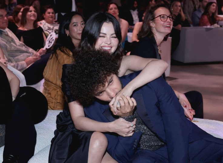 Selena Gomez and Benny Blanco Pack on PDA at Lil