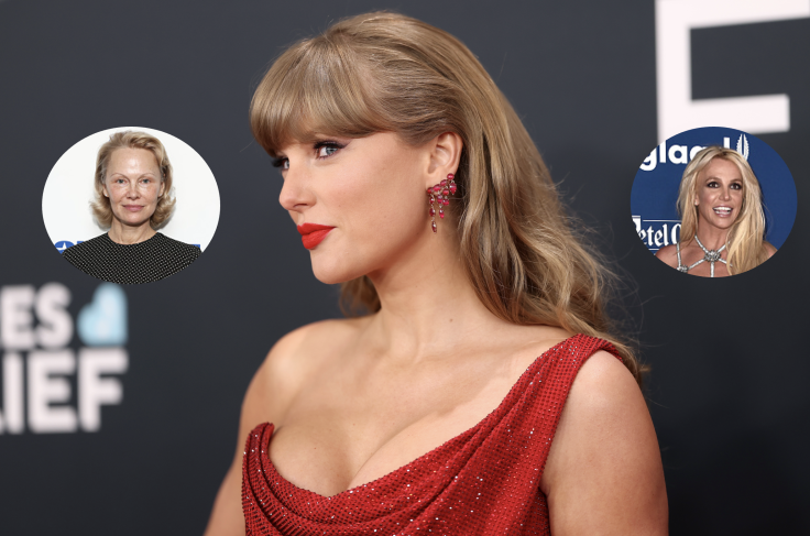 Pamela Anderson, Taylor Swift, Britney Spears