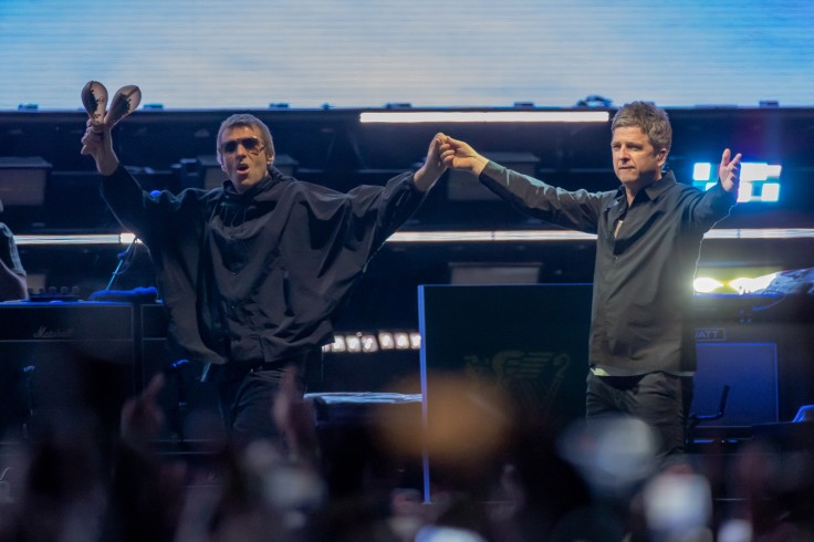 Liam Gallagher and Noel Gallagher