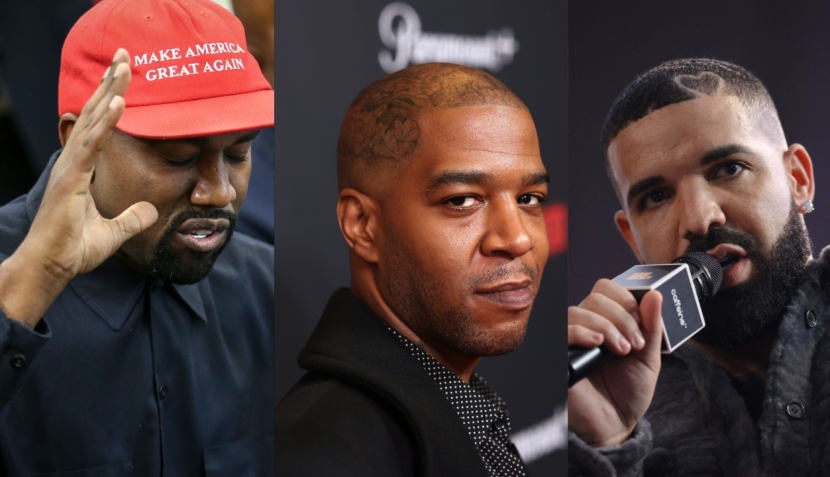 Kanye West,Kid Cudi,Drake