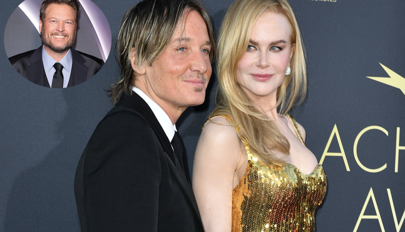 Blake Shelton, Keith Urban, Nicole Kidman