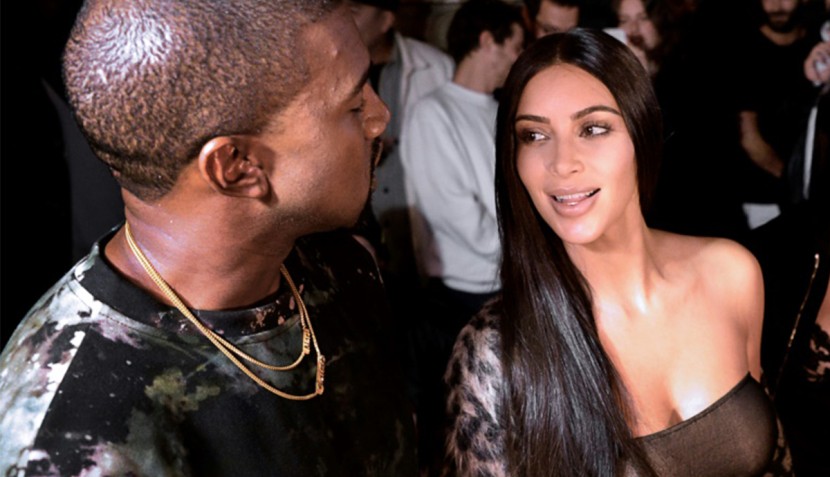 Kim Kardashian and Kanye West