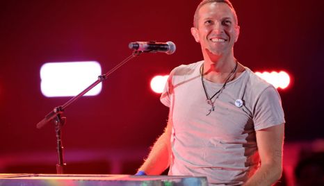 Coldplay’s Chris Martin and Actress Sophie Turner Seen Together on