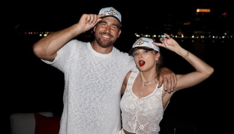 Taylor Swift and Travis Kelce
