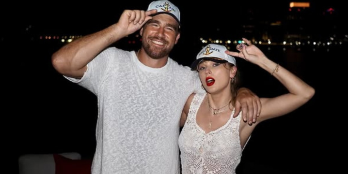Taylor Swift and Travis Kelce