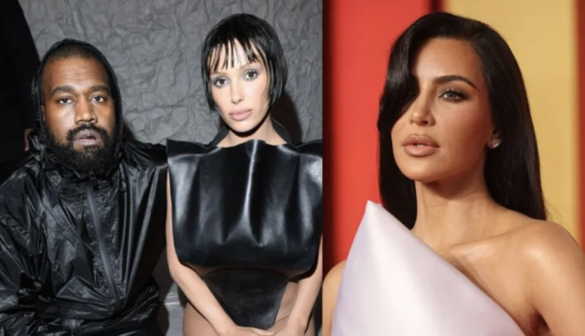 Kanye West, Bianca Censori, Kim Kardashian