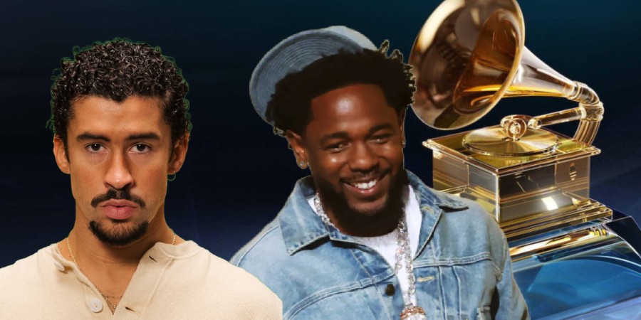 Kendrick Lamar and Bad Bunny's Grammy nominations history 2026