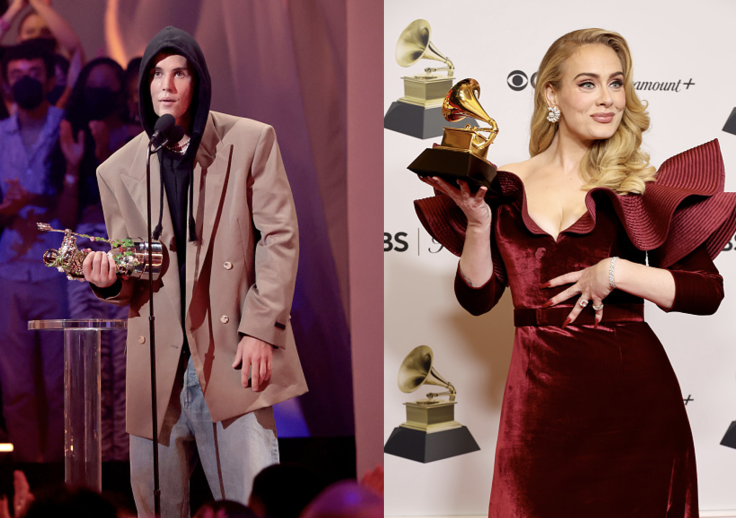 Justin Bieber, Adele