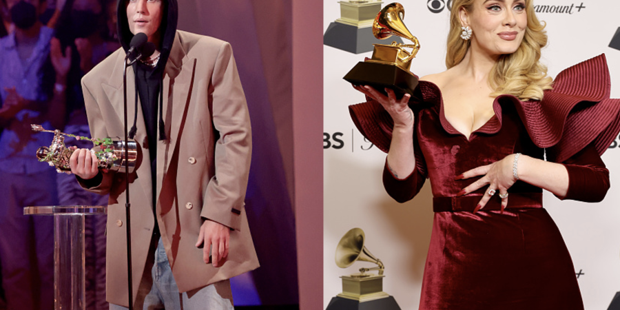 Justin Bieber, Adele