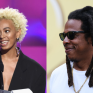 Solange Knowles and Jay-Z
