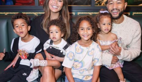 John Legend and family