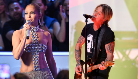 Keith Urban and Jennifer Lopez