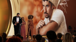 Bad Bunny talking aginst ICE at the 2026 grammys