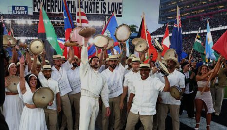 Bad Bunny in the super bowl
