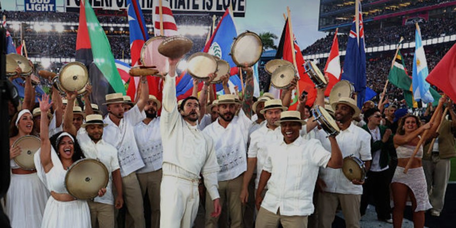 Bad Bunny in the super bowl