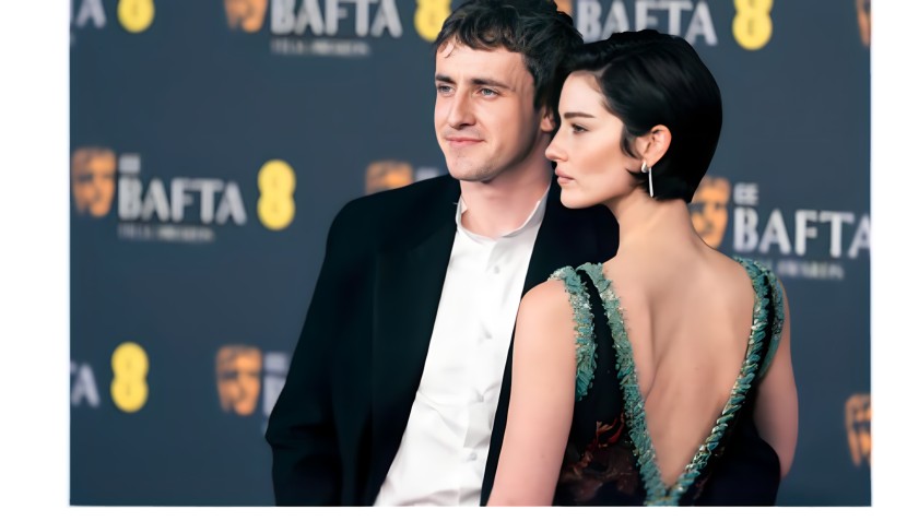 Paul Mescal and Gracie Abrams debut red carpet BAFTA