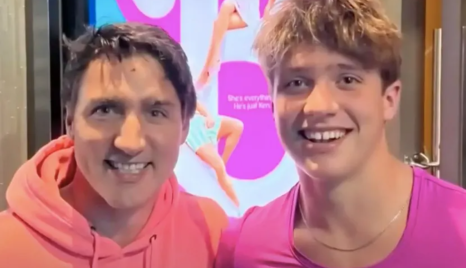 Justin Trudeau and Xavier