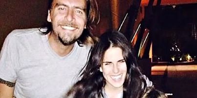 Karla Souza and Adrián Olivares