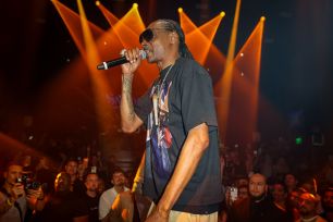 Snoop Dogg performs at E11EVEN Miami during Miami Race
