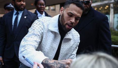 Chris Brown Rocks Graduation Regalia After Receiving Honorary Doctorate