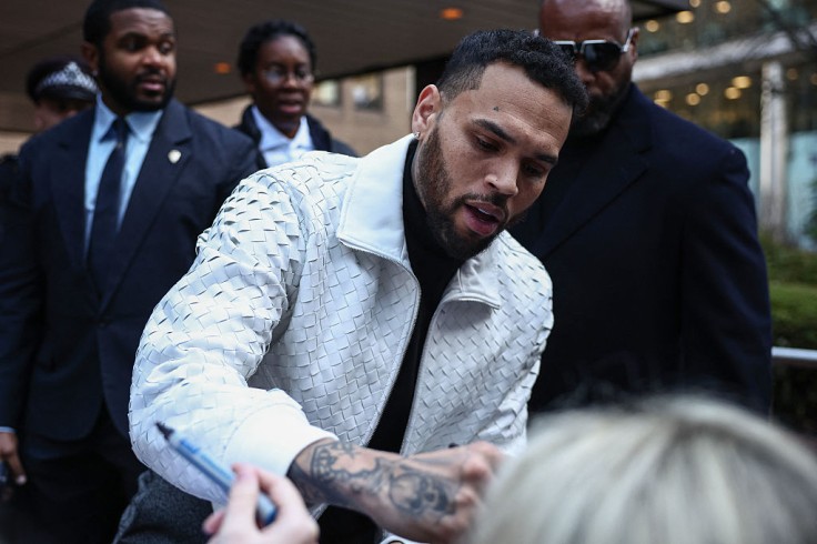 Chris Brown Rocks Graduation Regalia After Receiving Honorary Doctorate