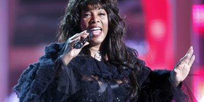 Donna Summer performs on stage during the Nobel Peace Prize